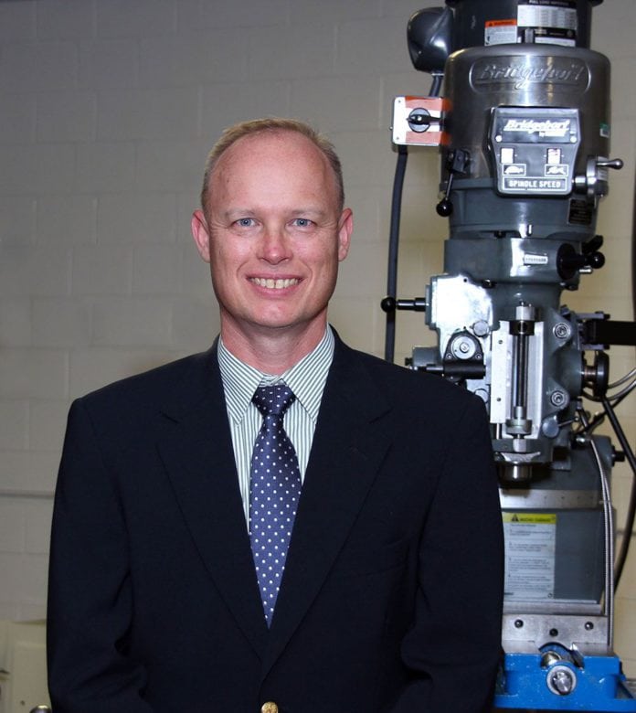 Advanced Manufacturing Center Director Frederick Heard