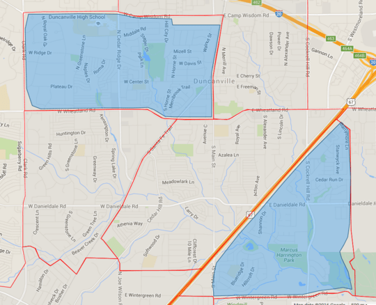duncanville West Nile Spraying