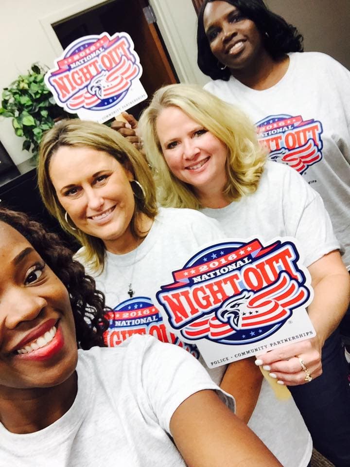 Lancaster Residents participate in local National Night Out events.