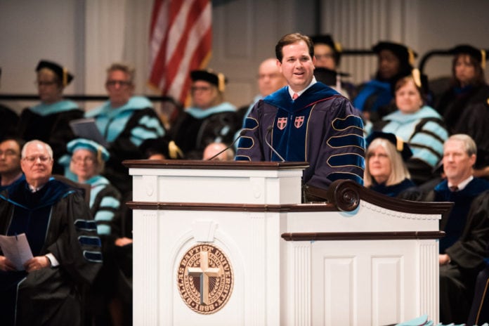 Dallas Baptist University summer commencement