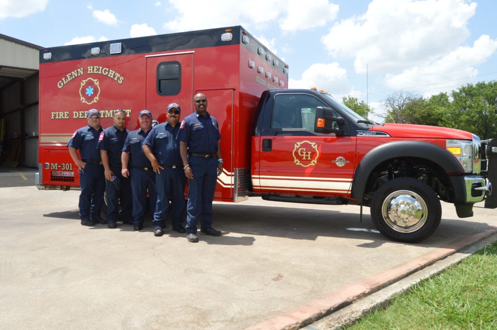 Glenn Heights FD Dedicates New Ambulance