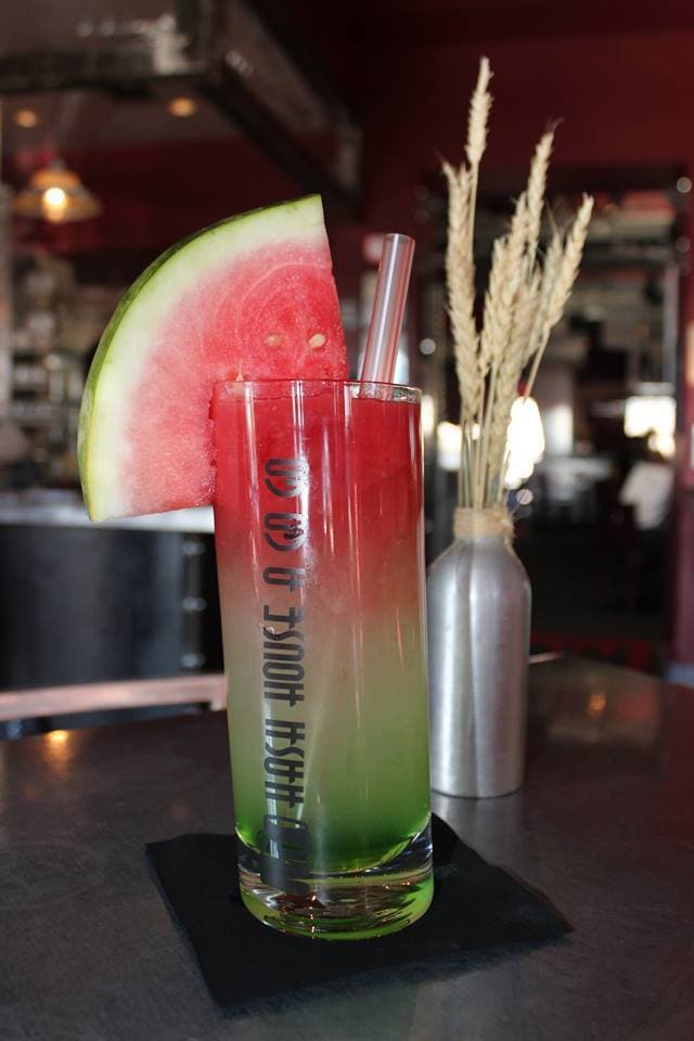 Spiked Kiwi Watermelon Lemonade hash House A Go Go