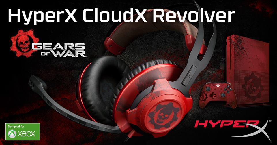 hyper x gears of war xbox one headset