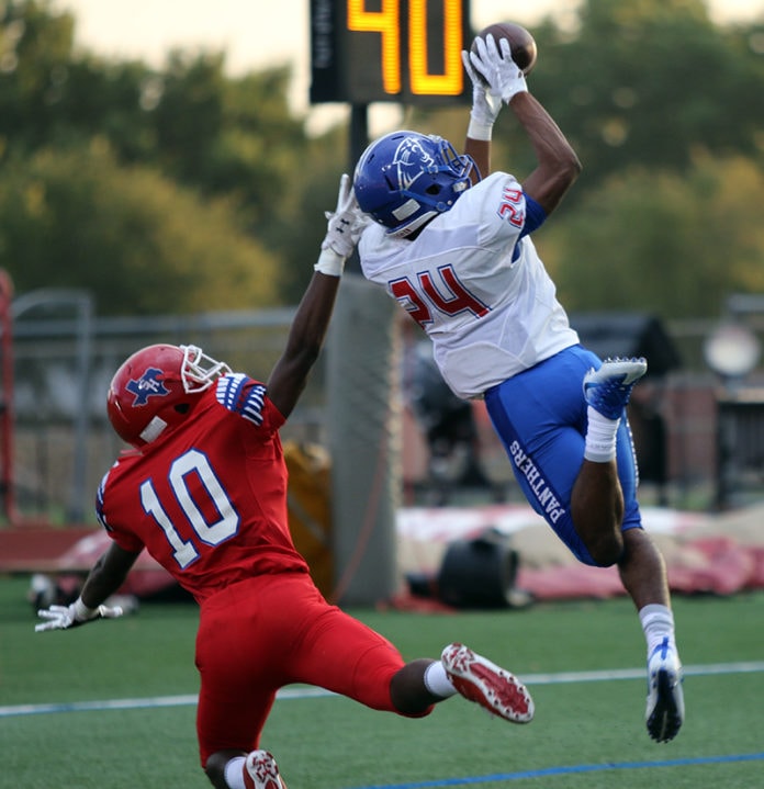 Varsity Football vs. Sam Houston_9-1_Emlyn Almanza__4213 Duncanville vs. Arlington Sam Houston