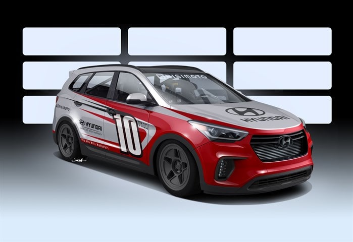 Hyundai Santa Fast