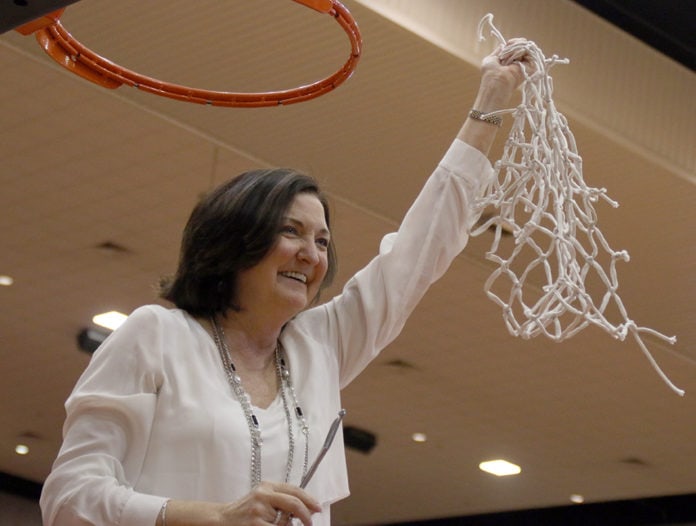 girls basketball coach Cathy self-morgan