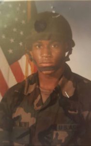 Ernest Walker III served in the U.S. Army 25th Infantry Division from 1987 to 1991.