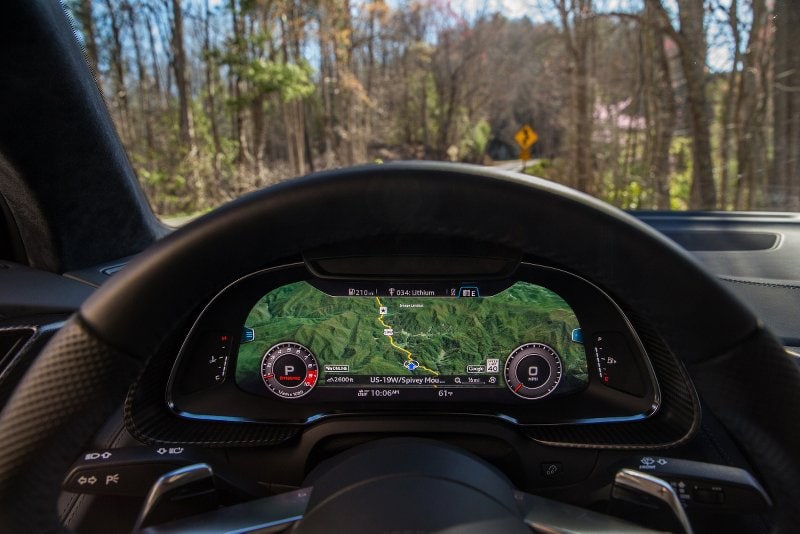 2017 Audi r8 virtual cockpit