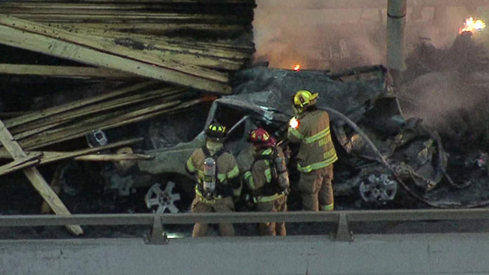18wheeler-fire-am Coalition Against Bigger Trucks