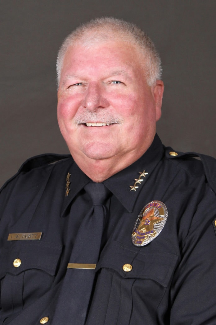 Lancaster Police Chief Larry Flatt