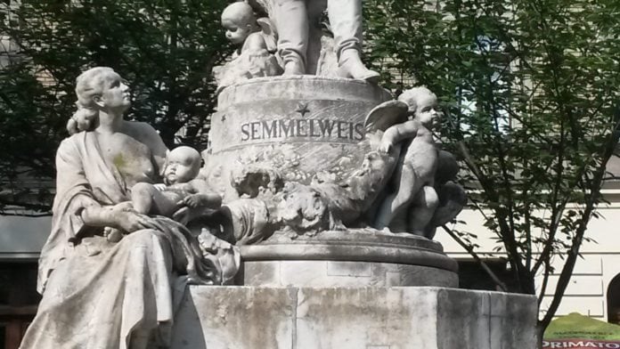 Ignaz Semmelweis' monument, Budapest (by Ludovica Perri) - (4) 3-d flow opra