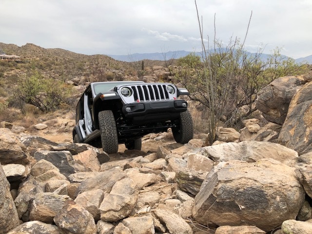 Jeep Wrangler Rubicon off road