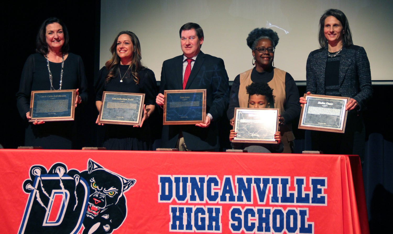 Coach Cathy Inducted Into Duncanville ISD Hall Of Honor