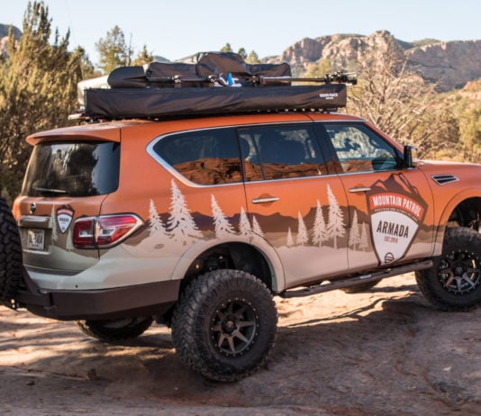 Nissan Armada ‘Mountain Patrol’ – A Multi-Purpose Camping and Fun-Mobile Nissan Armada Mountain Patrol