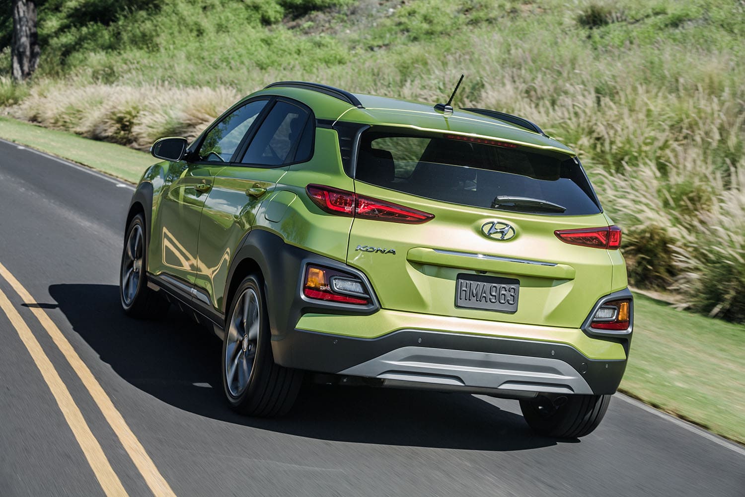 Lime twist Hyundai Kona