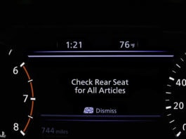 Nissan’s Rear Door Technology Could Save Lives rear door alert