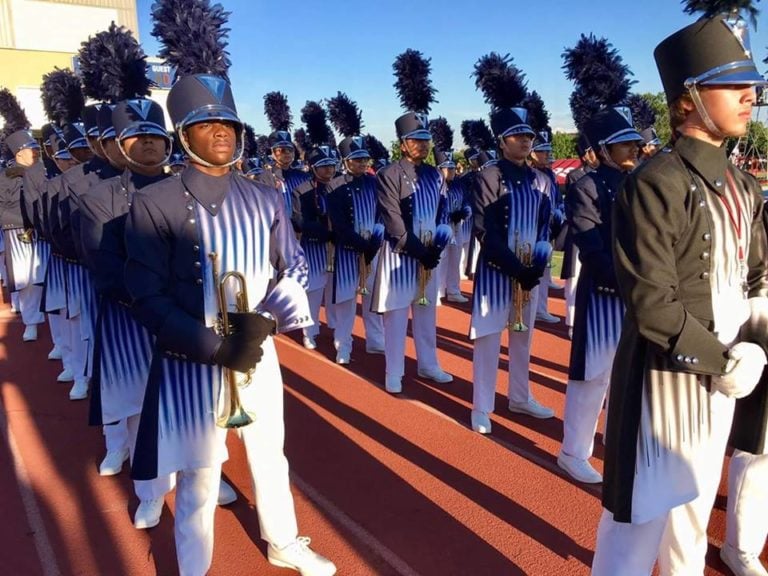 Six Drum Majors Lead Duncanville High School Marching Band Focus