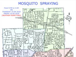 west nile virus spraying