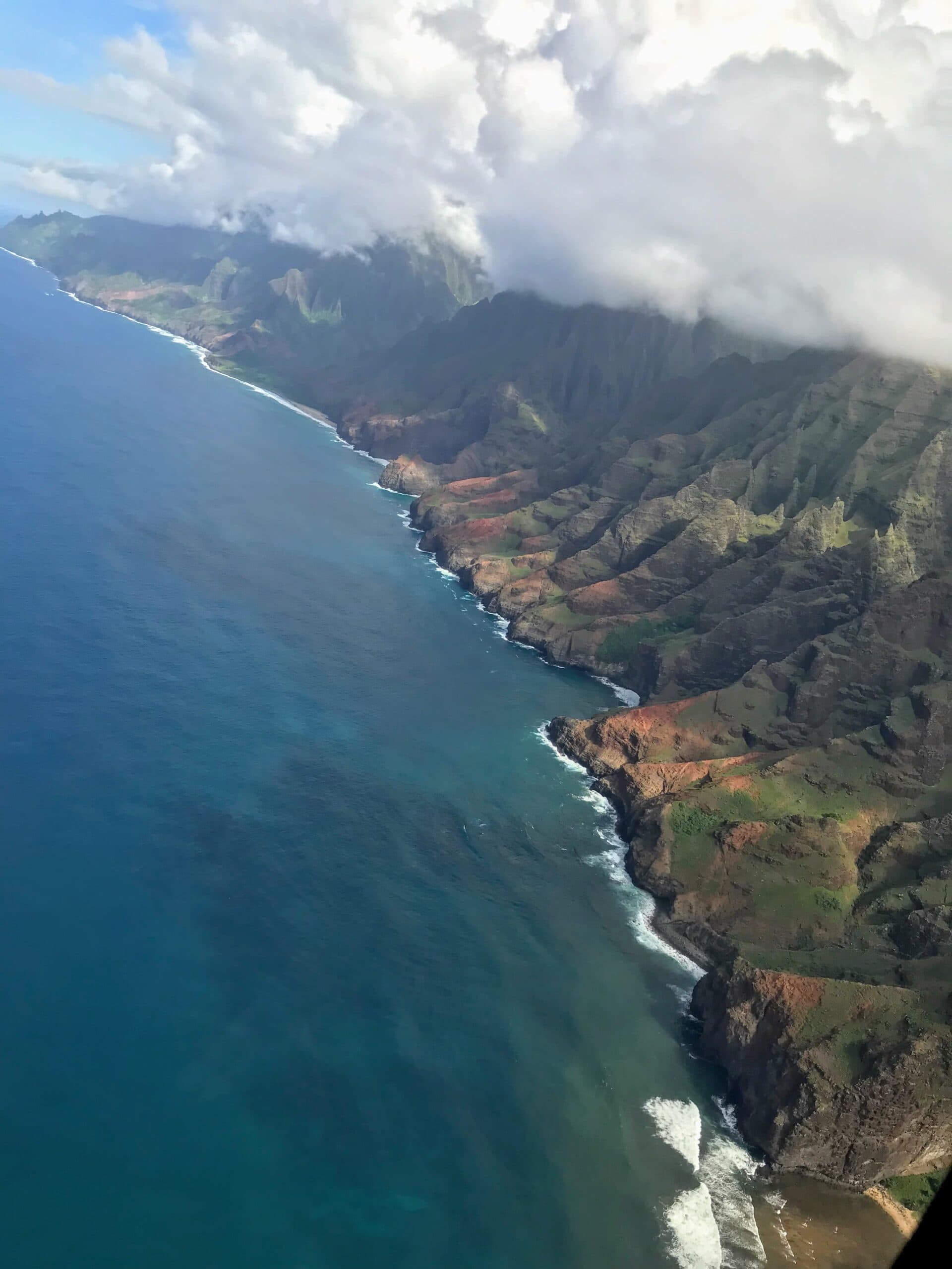 coastline of Kauaii