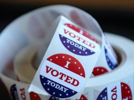 I voted today stickers