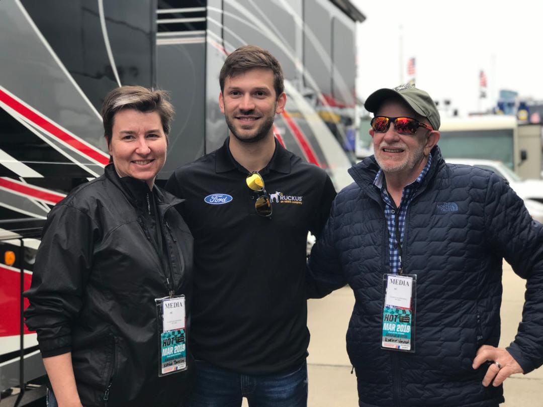 Ford Tech Trailer Daniel Suarez