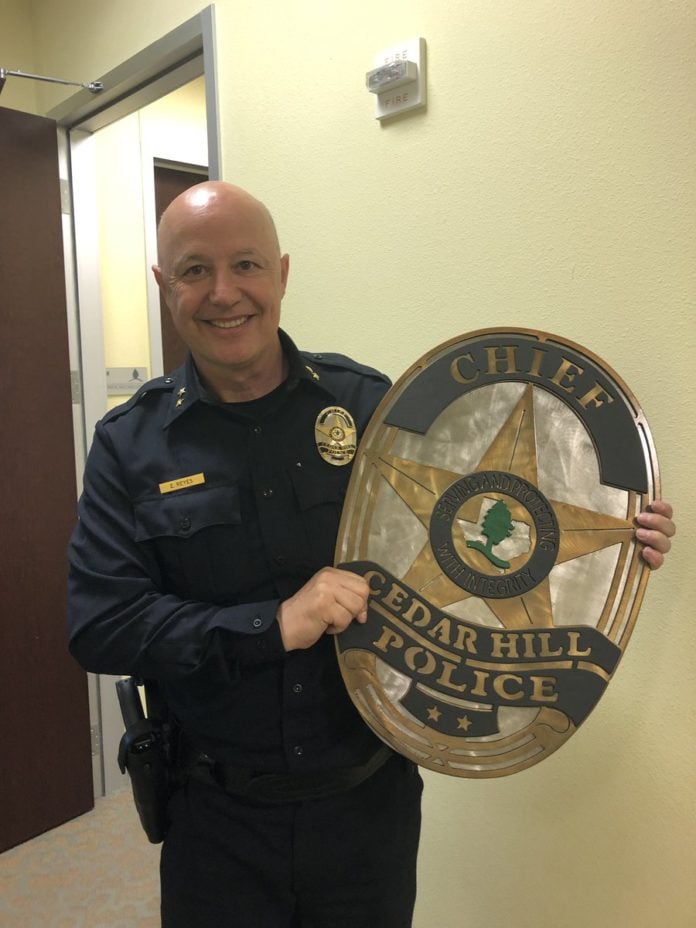 chpd-reyes jackrabbit Cedar Hill Police Chief Ely Reyes