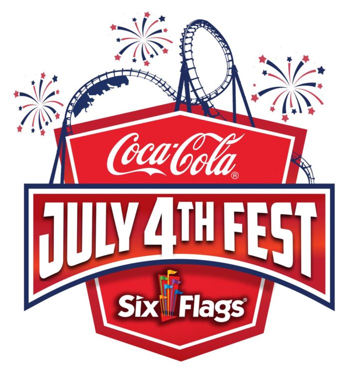 Six Flags coca cola fest 4th of July