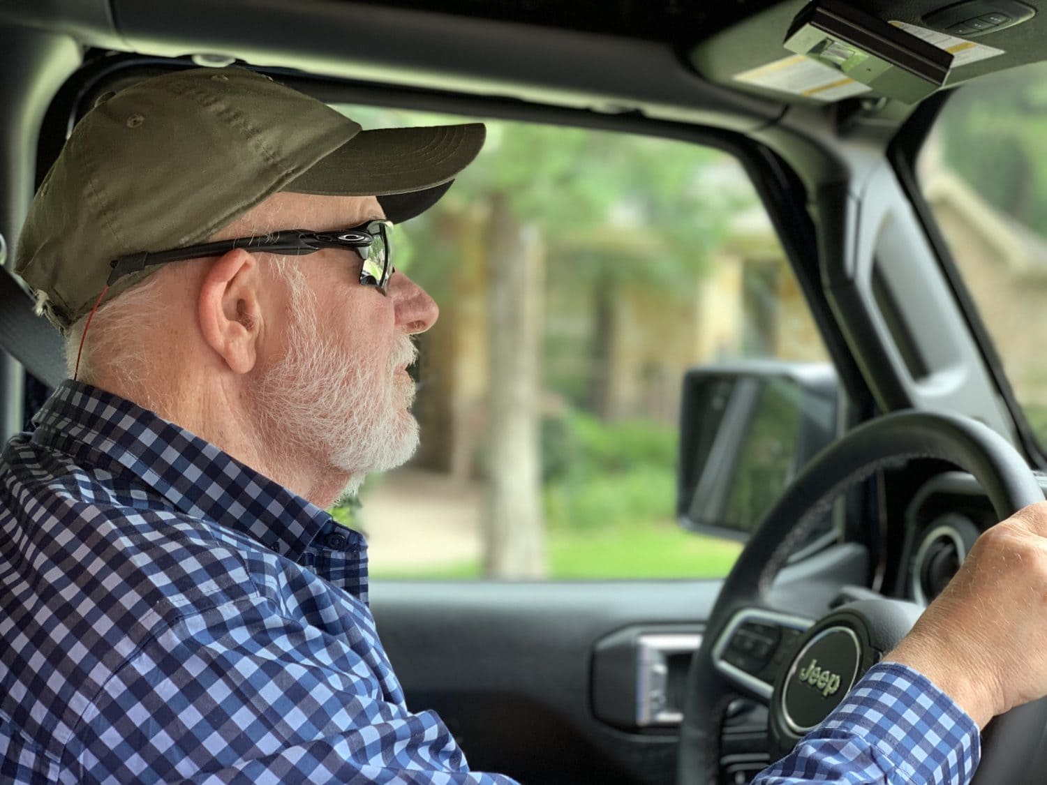 Marlon Driving Jeep Gladiator