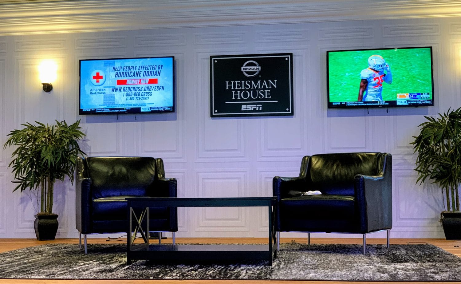 heisman house tour trailer