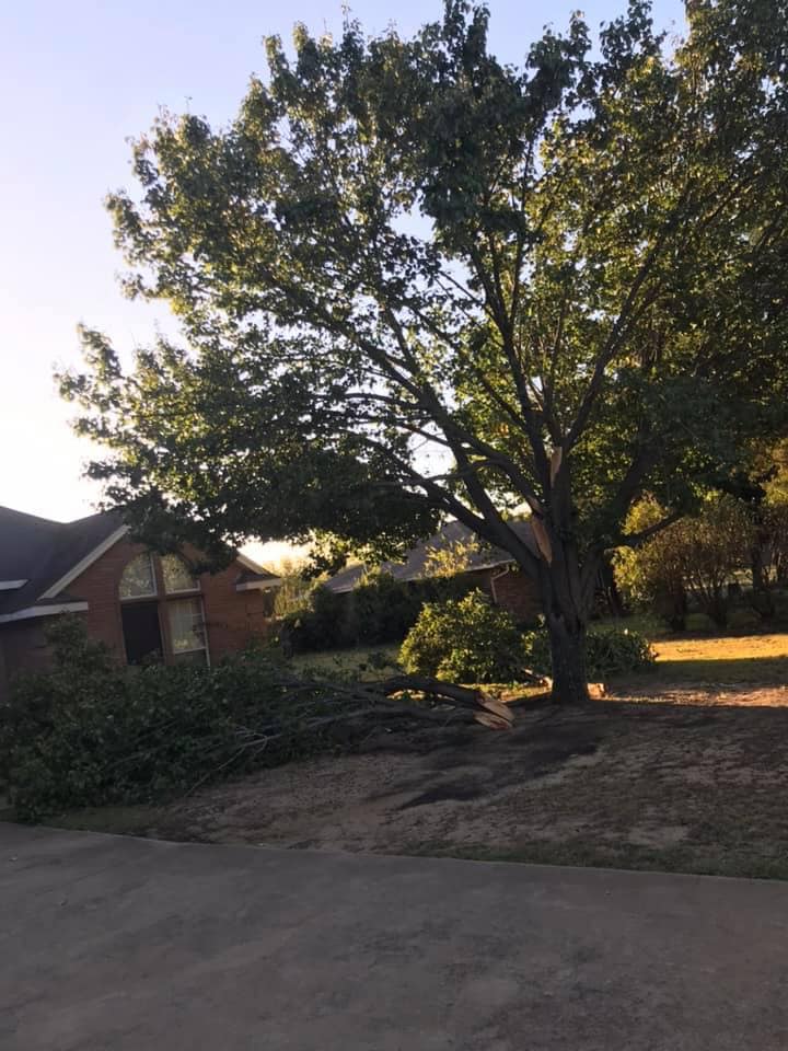 Red Oak severe storm damage