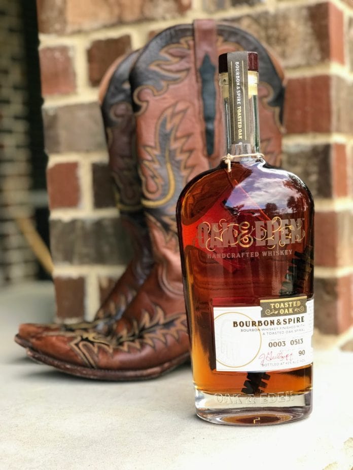 whiskey bottle with cowboy boots