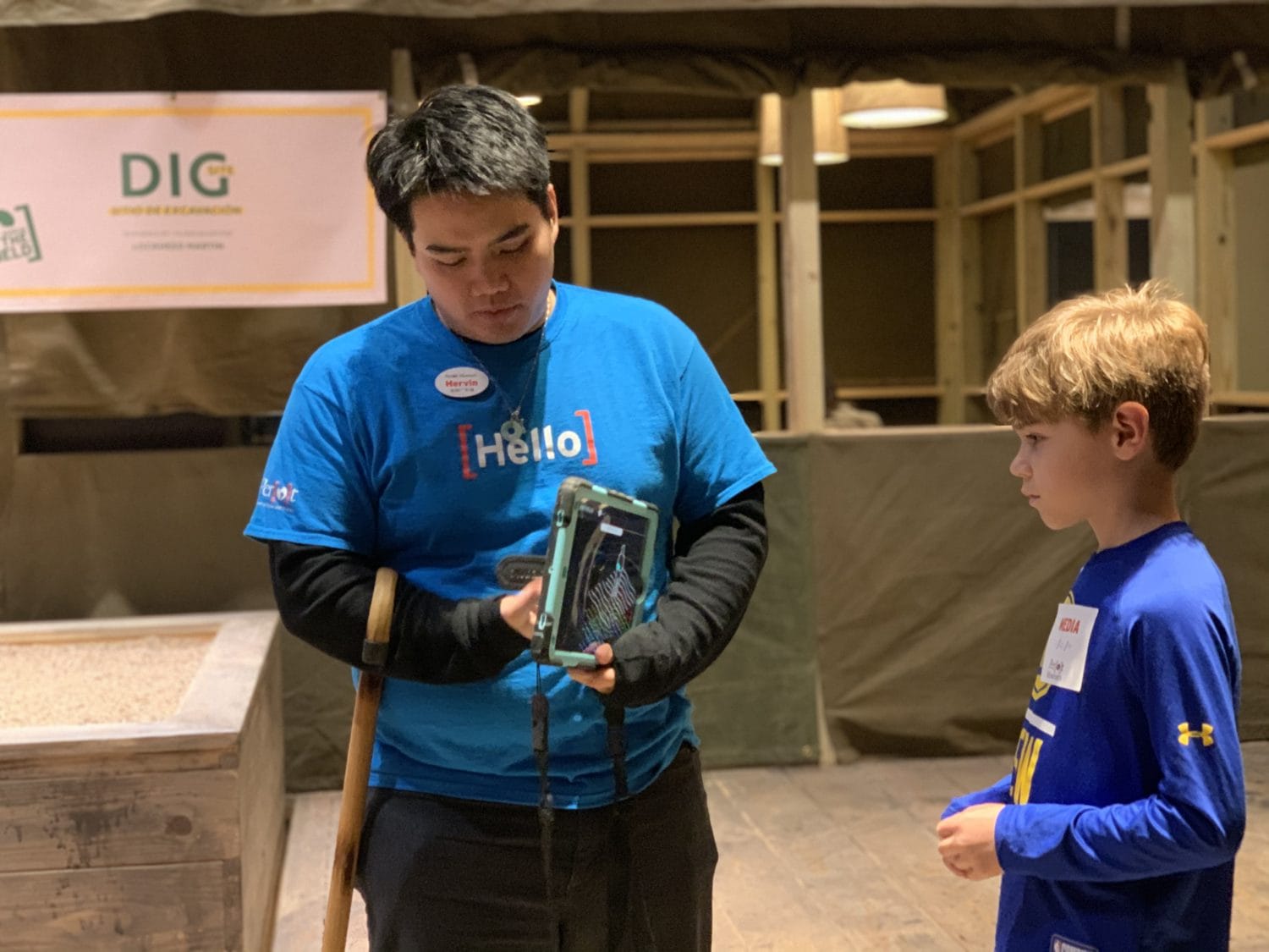 Perot Museum Fossil Dig