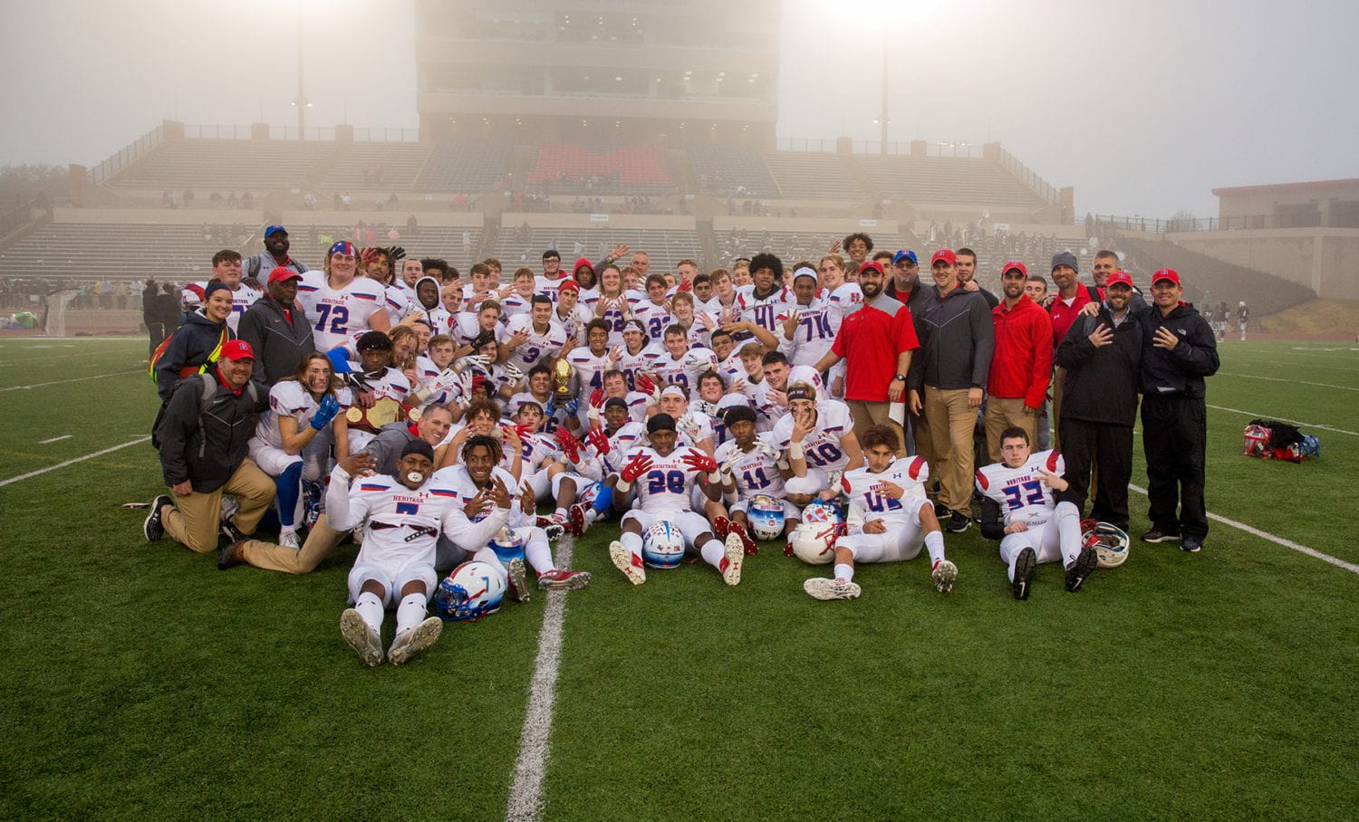 Midlothian Heritage football team