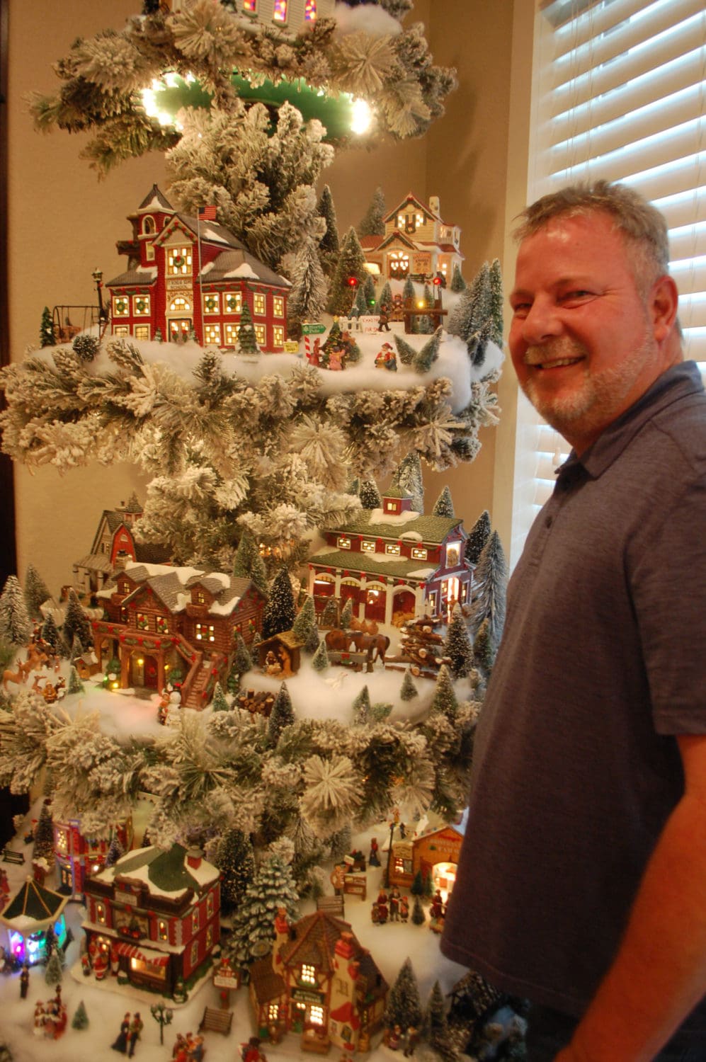 Allen Mcdonald christmas tree village