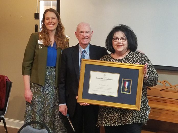 Dr. Phil Berry Receives NSDAR Medal of Honor