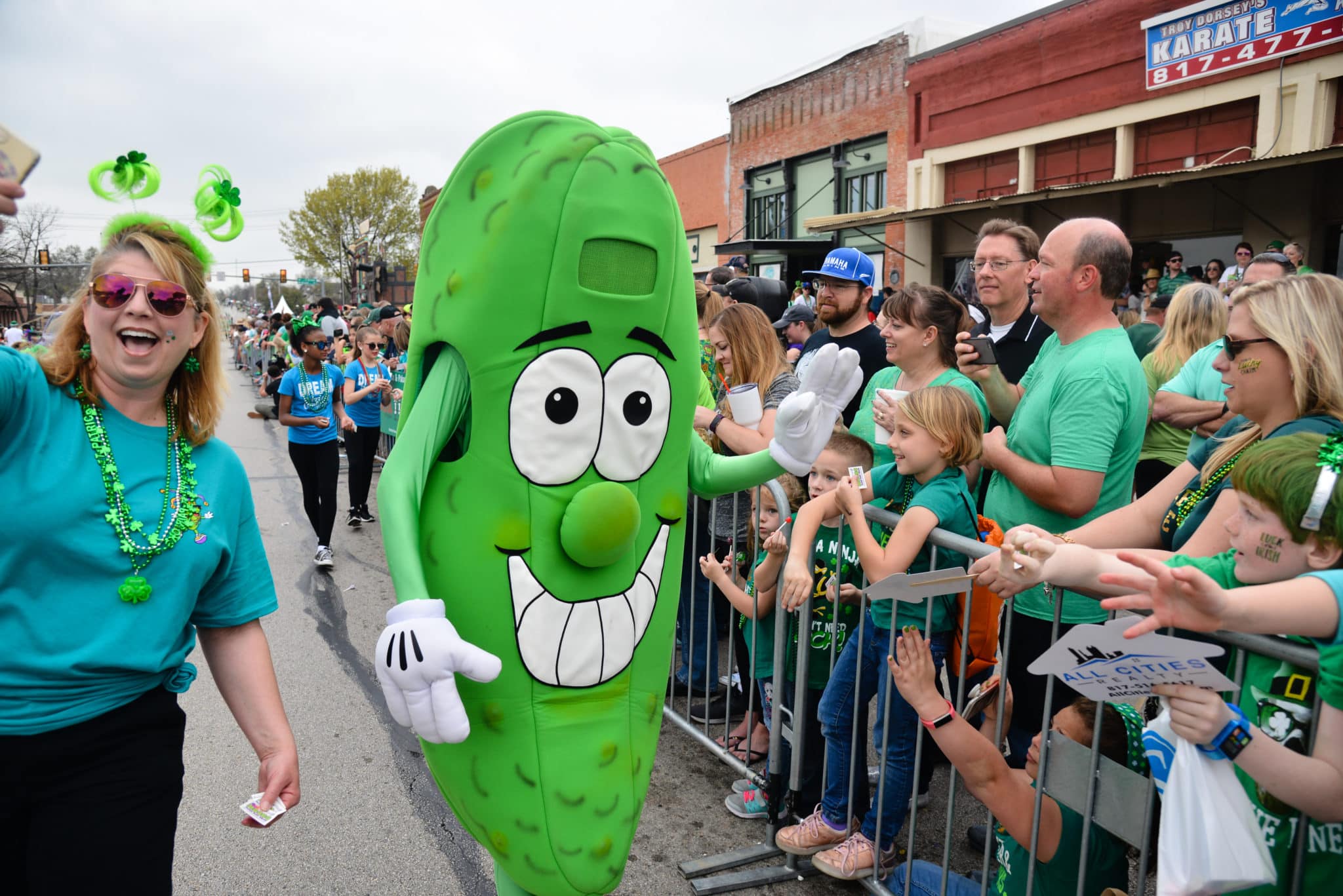 Mansfield Goes Green For Pickle Parade Focus Daily News