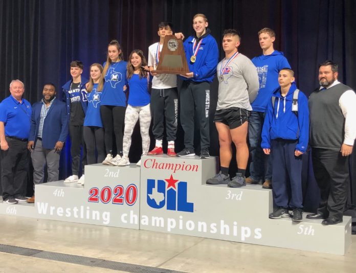 Team Throphy (1) midlothian high school boys wrestling