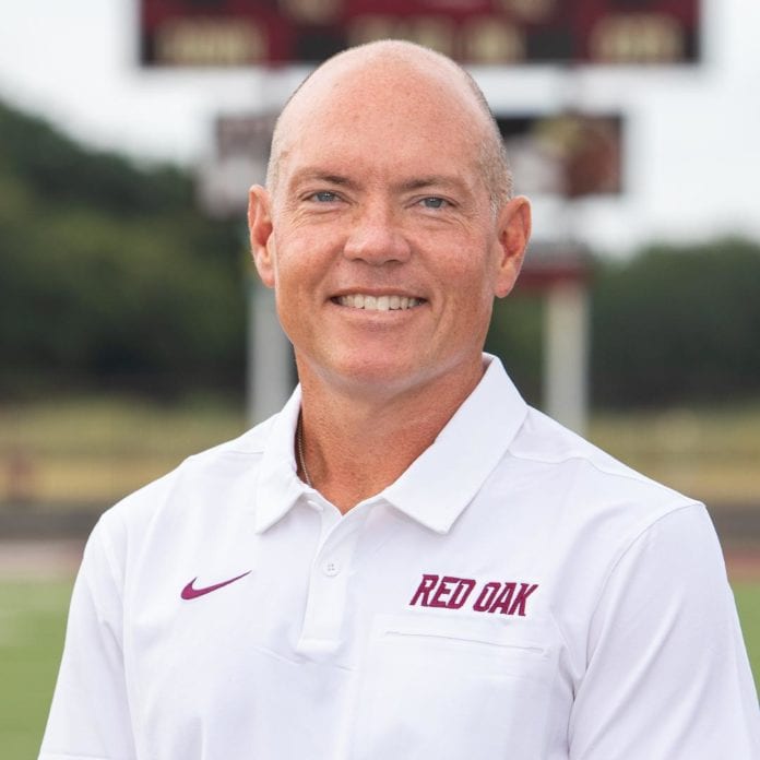 Red Oak Football Coach Ross