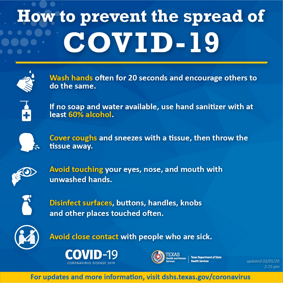 Cedar Hill Coronavirus Precautions - Focus Daily News