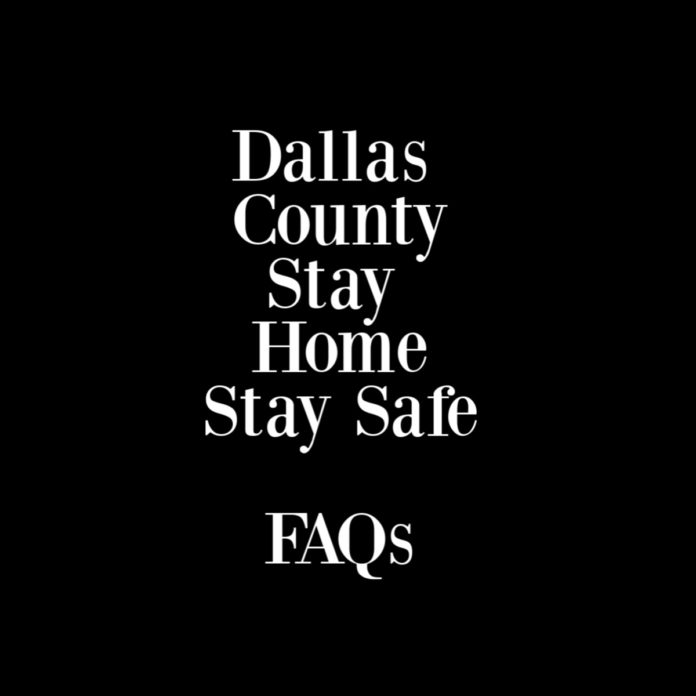 dallas county stay home order