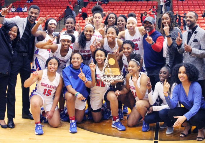 duncanville girls basketball state