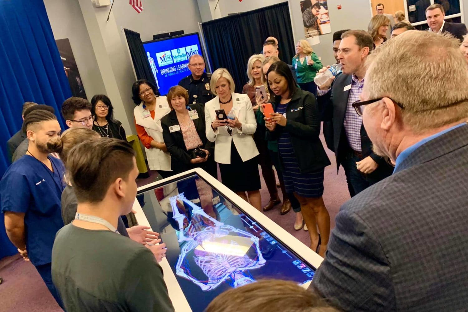 Mansfield ISD anatomage table