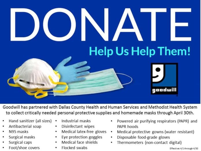 goodwill dallas donations