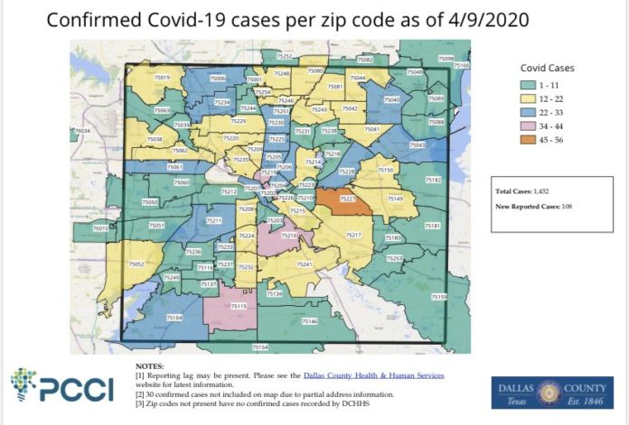 Dallas County Update 4.9.20