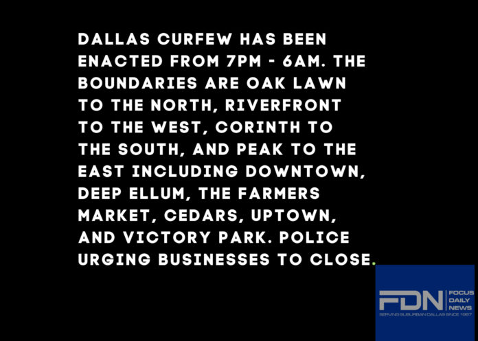 Dallas Curfew