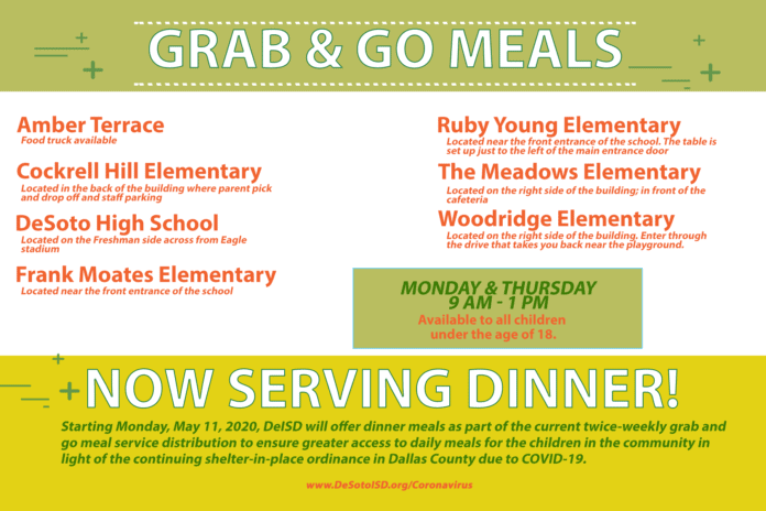 DeSoto ISD dinner meals