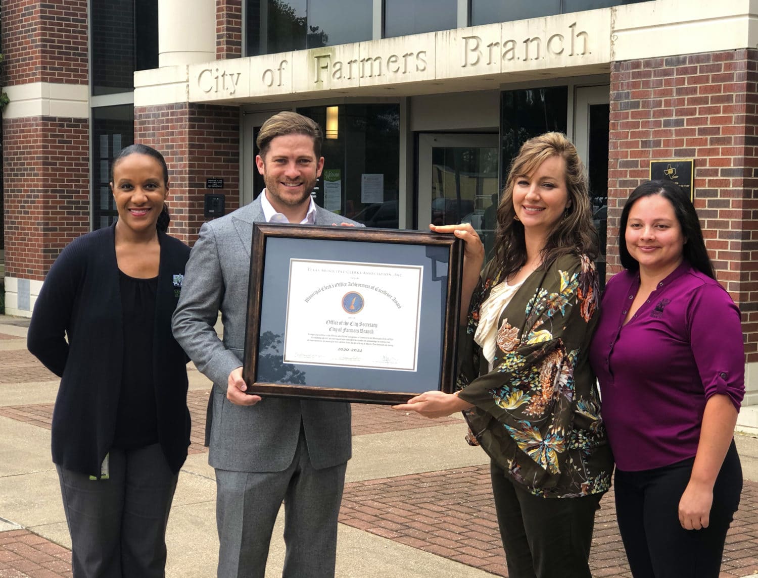 Farmers Branch City Secretary’s Office Recognized For Excellence