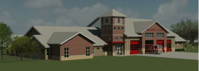 With a 13,154 square-feet floor plan Mansfield’s new Fire Station No. 5 will feature provisions for a ladder truck – better known as a Quint