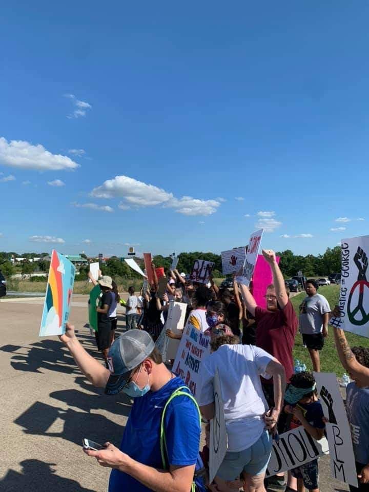 Red Oak protests