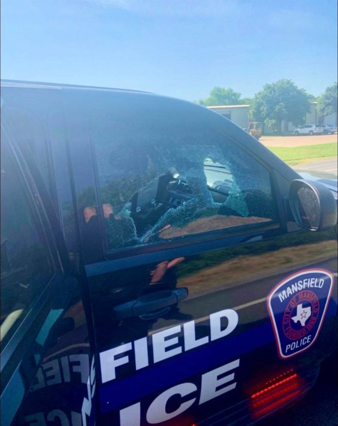 Mansfield Police Department Tahoe